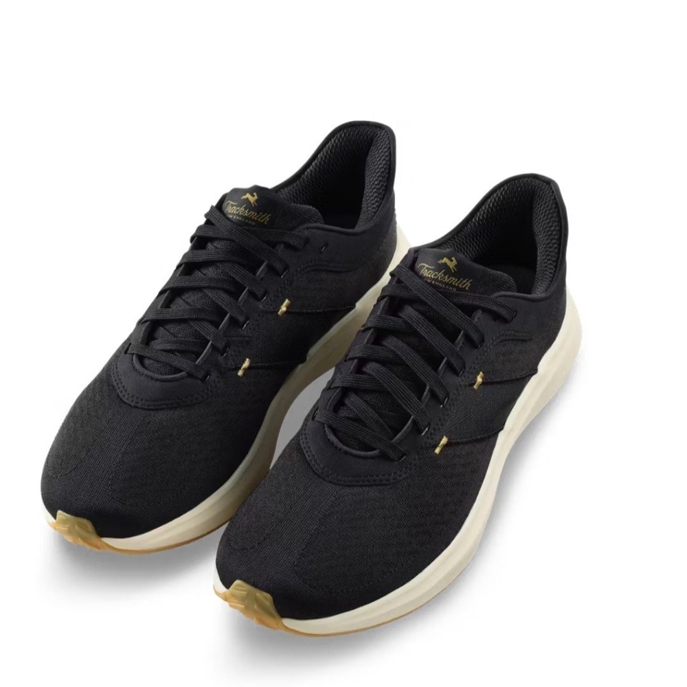 Tracksmith Elliot Runner Shoes Black, Size Men's 12 (Women's 13.5) - Unisex